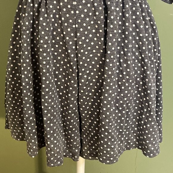 The Native One Women’s Gray Polka Dot Romper Sz M Keyholes Flutter Sleeve Soft - Picture 5 of 11